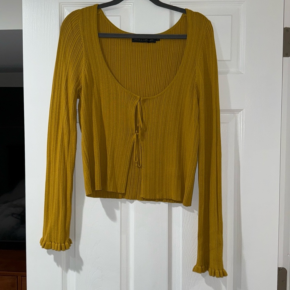 HOUSE OF HARLOW TIE TOP